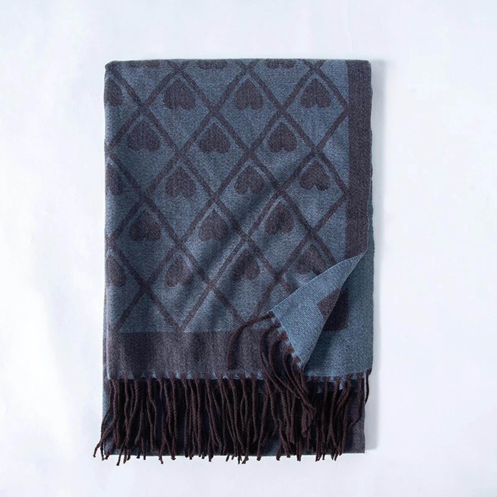 Schals Tücher Halstuch Scarf Damen Schal Winter Vintage Liebhaber Schal Wickelschal Unisex