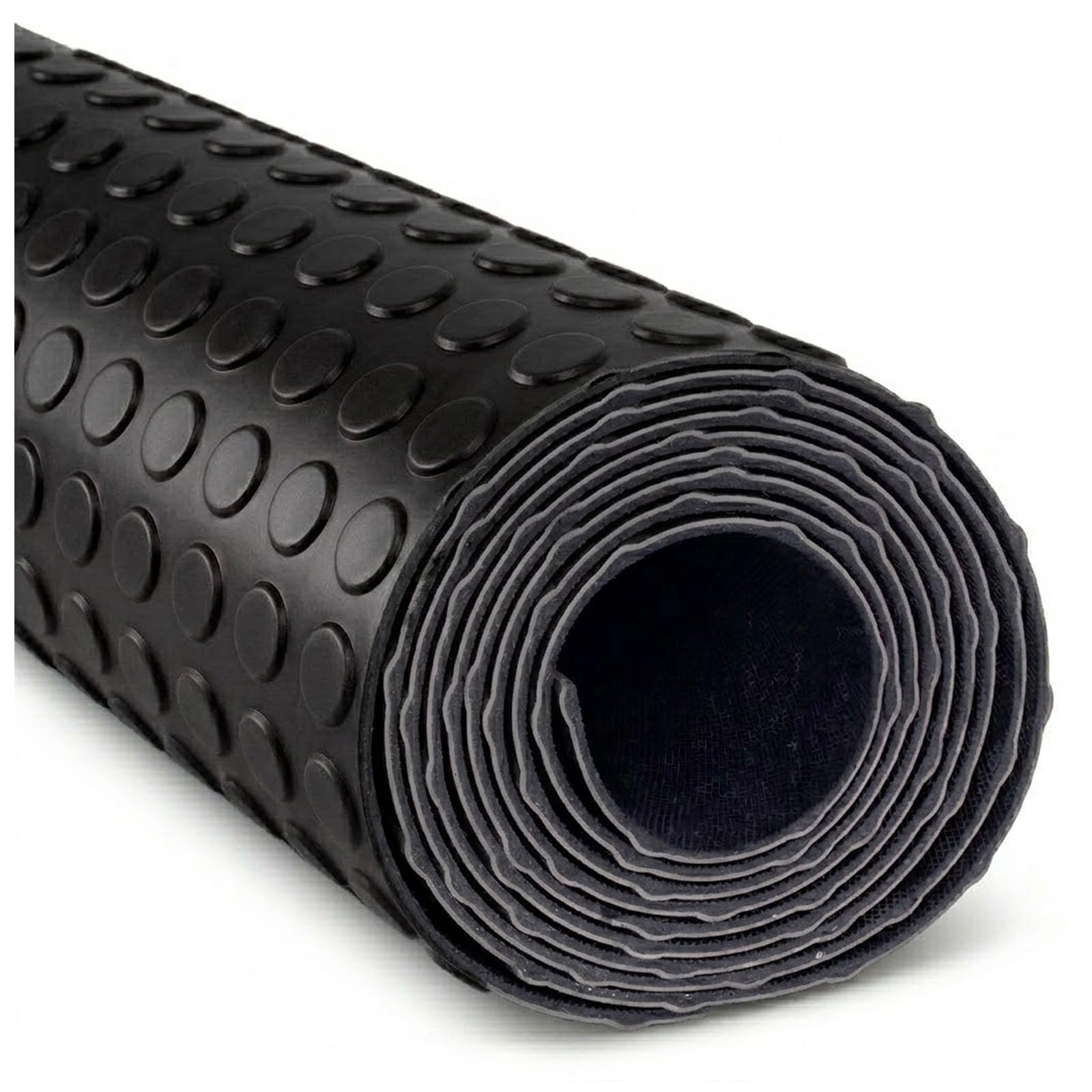 Tappeto Pavimento 2,5mm, Passatoia PVC Antiscivolo Impermeabile per Scarpe, Cucina e Lettiera Gatto, Protezione Doppio Strato Resistente per Interno ed Esterno