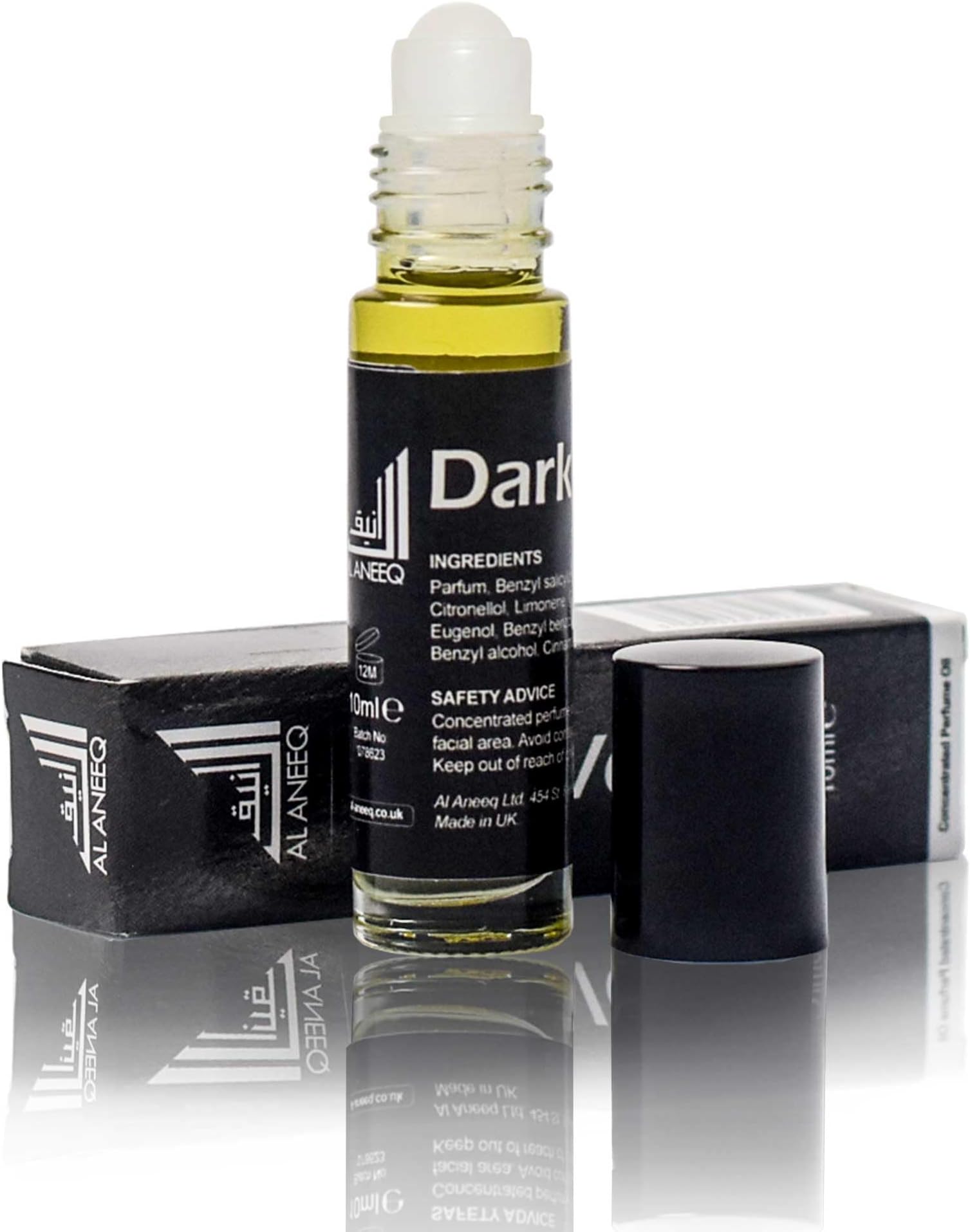 AL ANEEQ Dark Velvet Perfume Oil for Women | 10ml Roll On Handbag Size Perfume