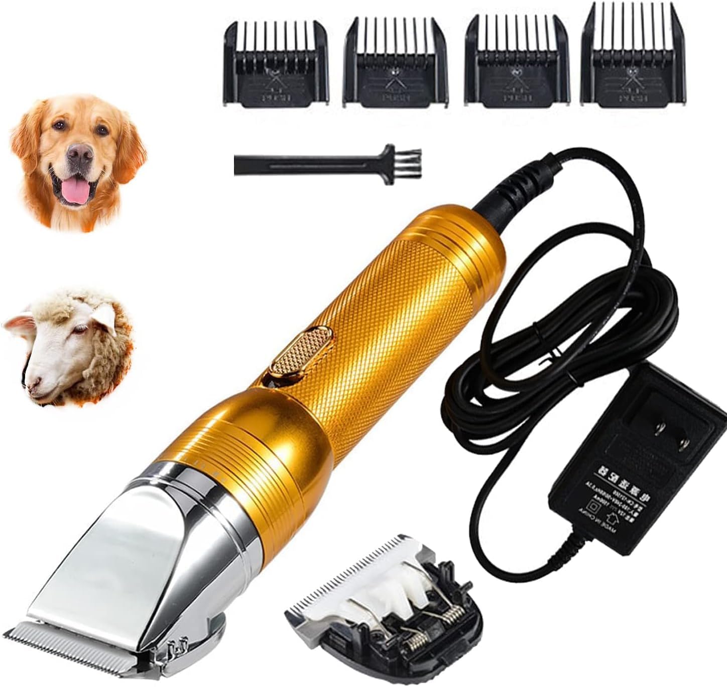 Electric Professional Dog Grooming Clippers, 350W Sheep Shears Pet