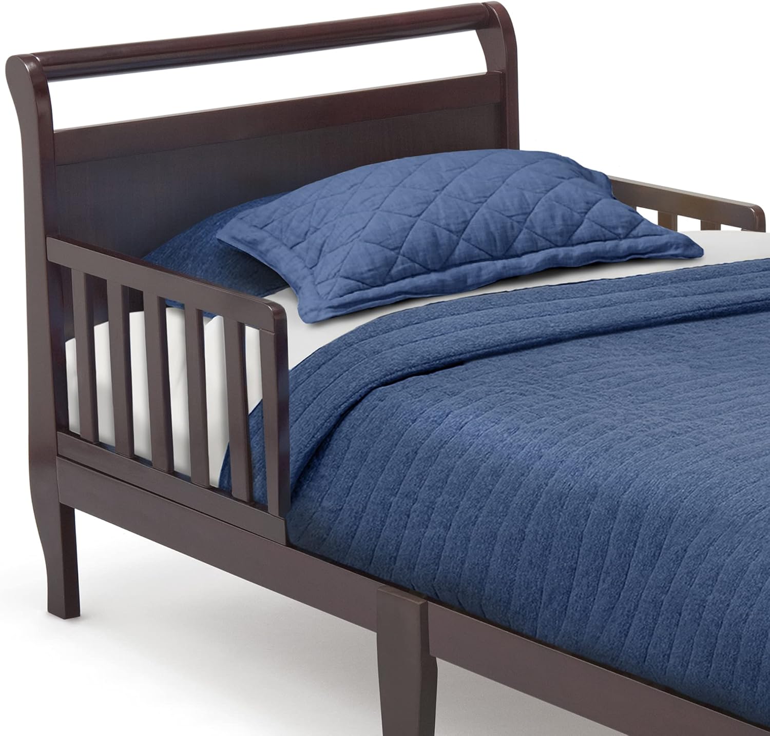 Delta Children White Wood Sleigh Toddler Bed in Nepal at NPR 15497