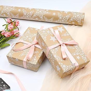 White Wrapping Paper | Gift Wrap For Christmas From Paper Tree