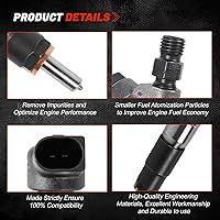 Vista 5 de A2C59517051 BK2Q9K546AG 1746967 Inyector de combustible original para Ford Ranger Transit Box 2.2 TDCi, Peugeot Boxer Box 2.2 HDi, Mazda BT-50 2.2L