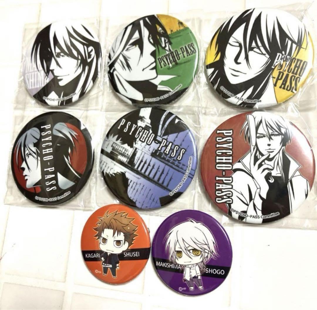 PSYCHO-PASS サイコパス クラッチバッグ&缶バッジセット PSYCHO-PASS