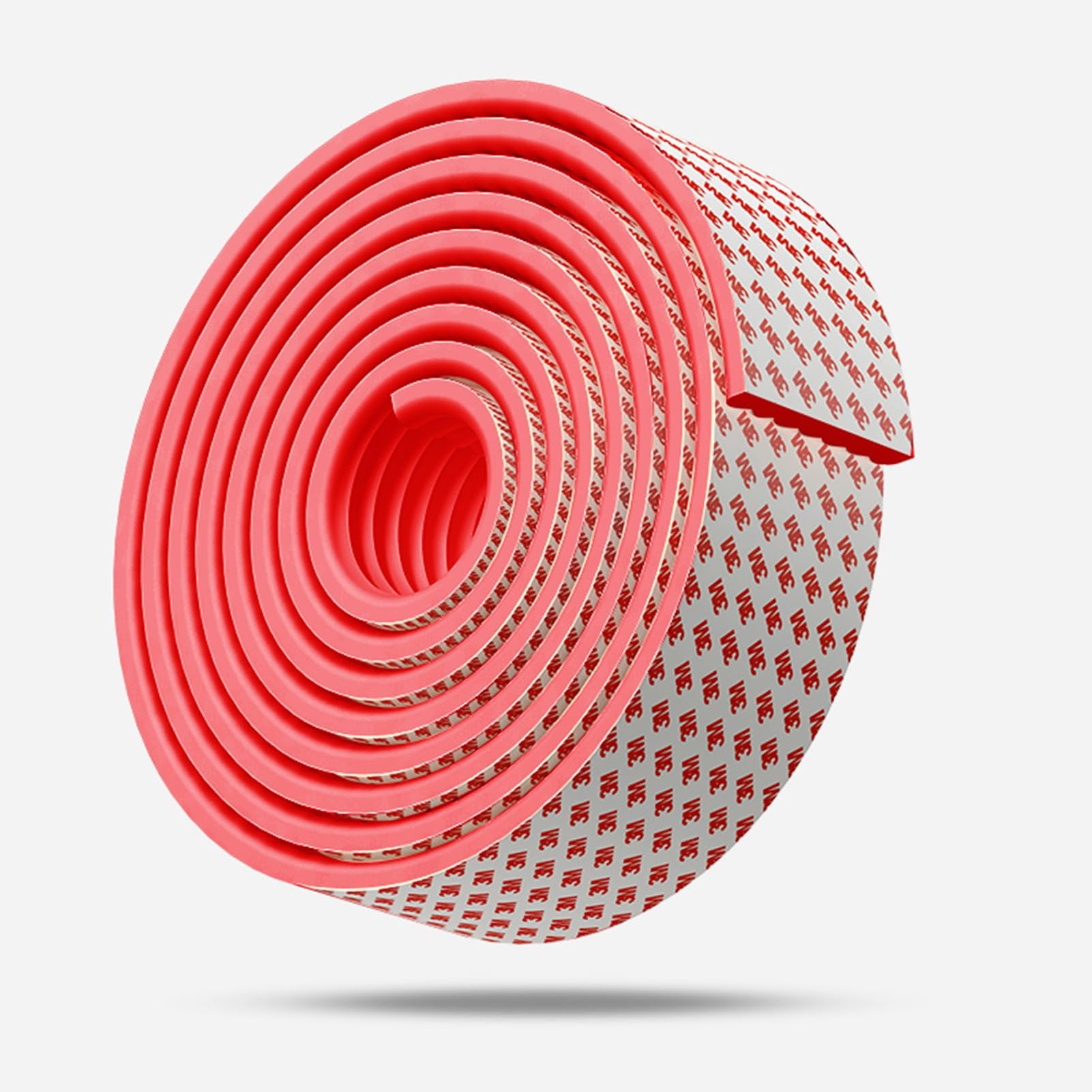 Protezione per Bordi, paraspigoli per mobili e paraurti di Sicurezza per Bordi, Cuscino per paraurti di Prova per mobili da Tavolo con Angoli acuti (Rosso 1000 cm)