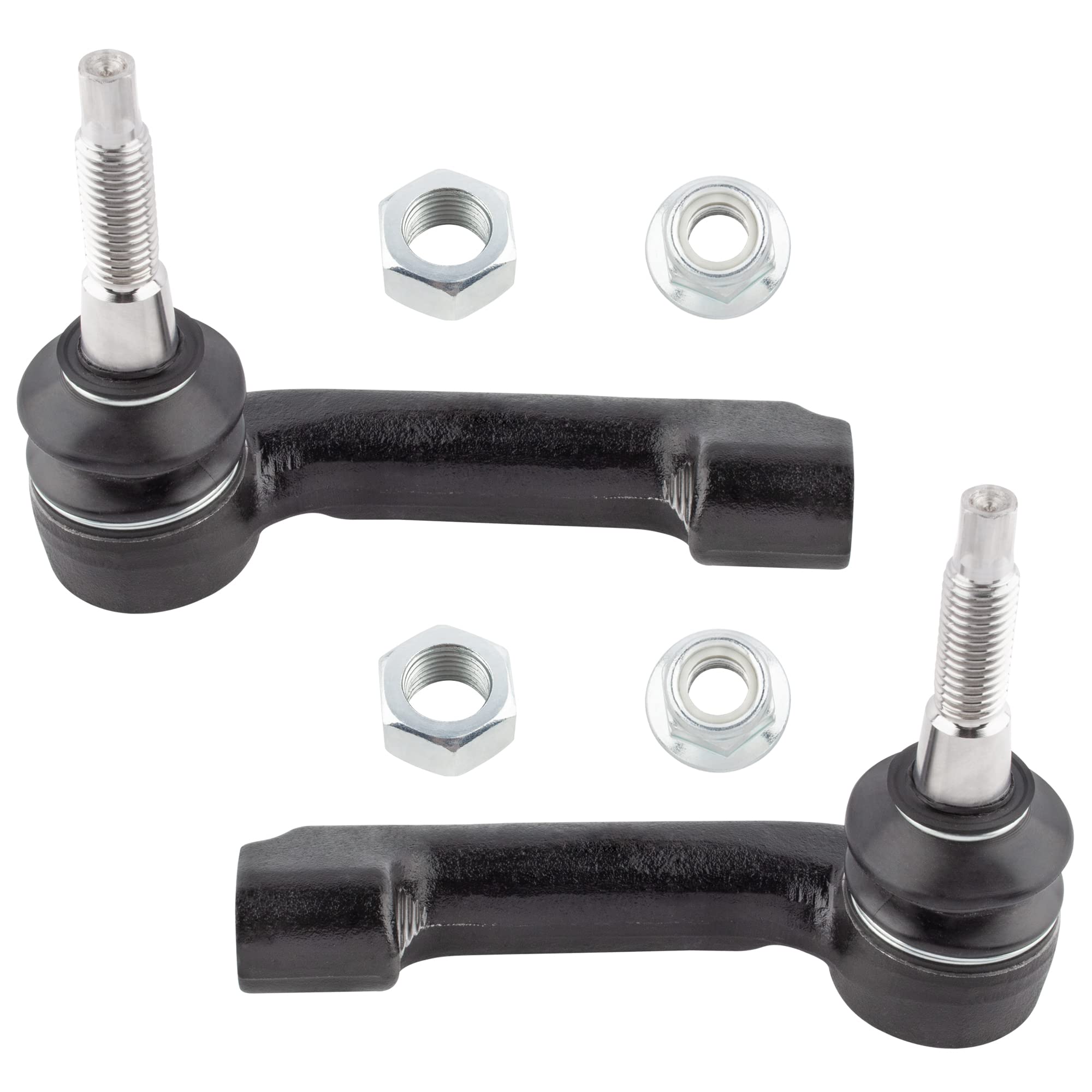 Front Inner & Outer Tie Rod Set For 2007-2014 Ford Expedition, 2009-2014 F-150, Lincoln Navigator - 4 Piece Kit