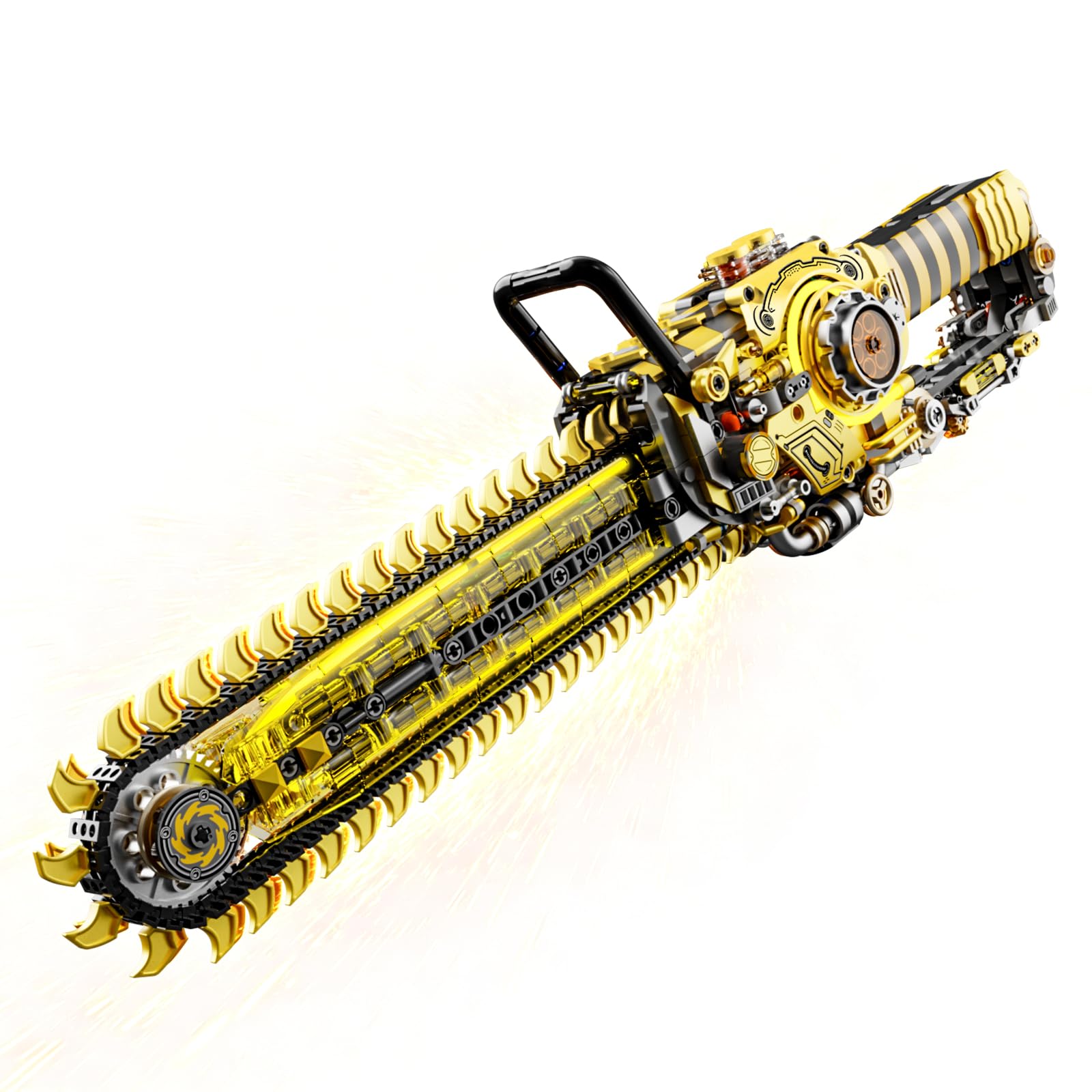 Mechanical Chainsaw Building Set - Adult Model -1