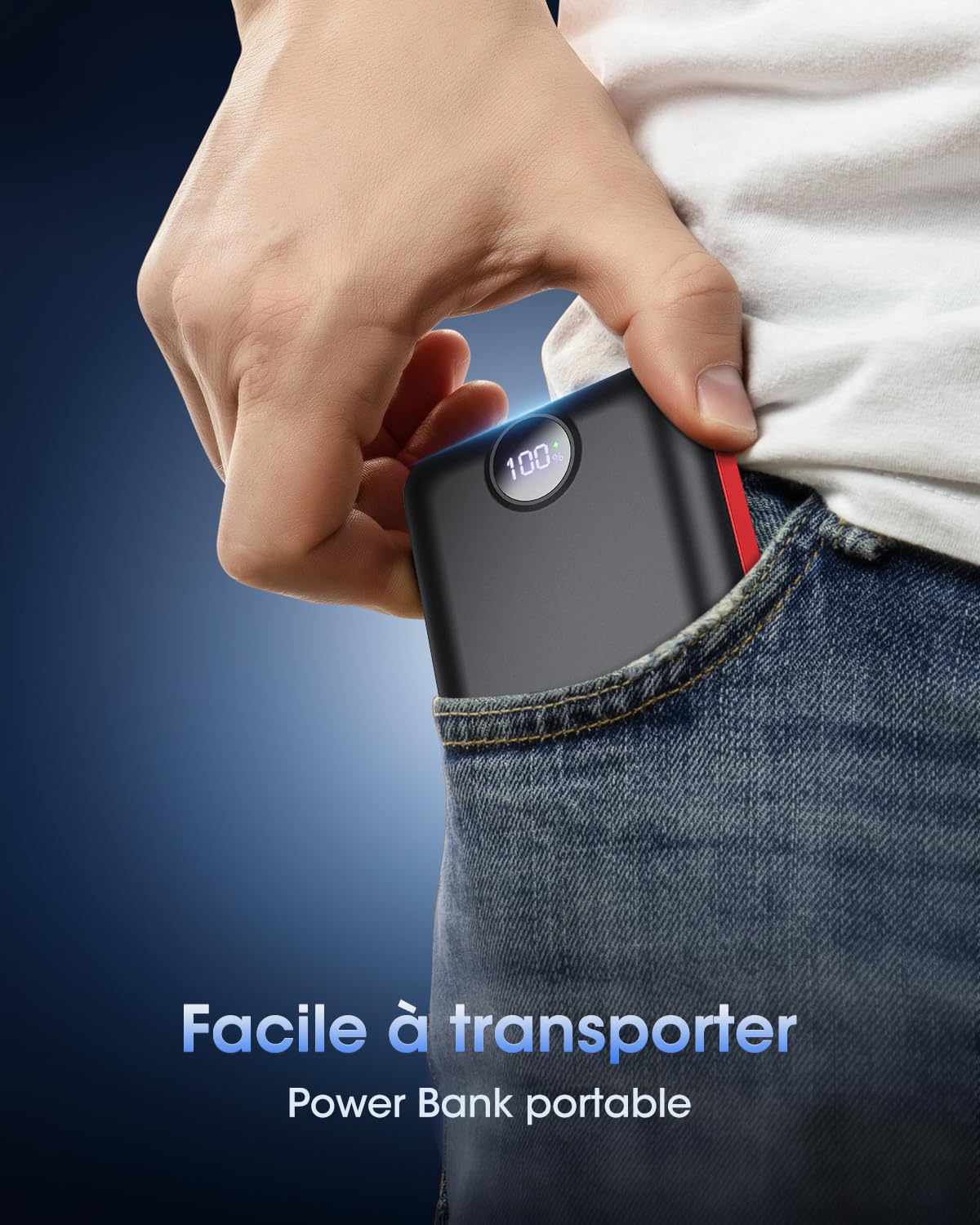 Batterie Externe 50000mAh Charge Rapide 22.5W