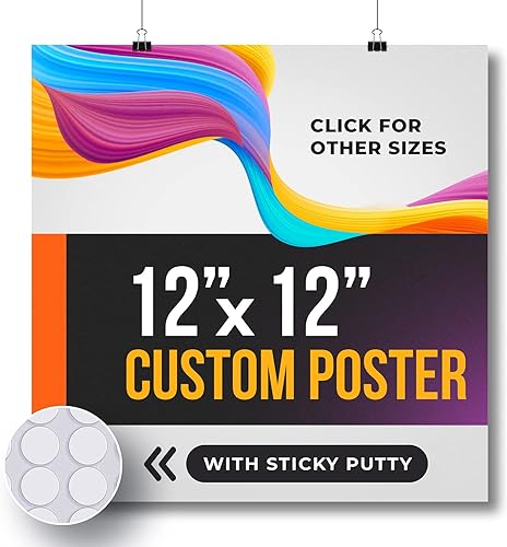Miniatura 18 de Póster personalizado de 24 x 36 pulgadas, póster personalizado de imágenes, impresión de pósters, crea tu propio póster personalizado de 24 x 36