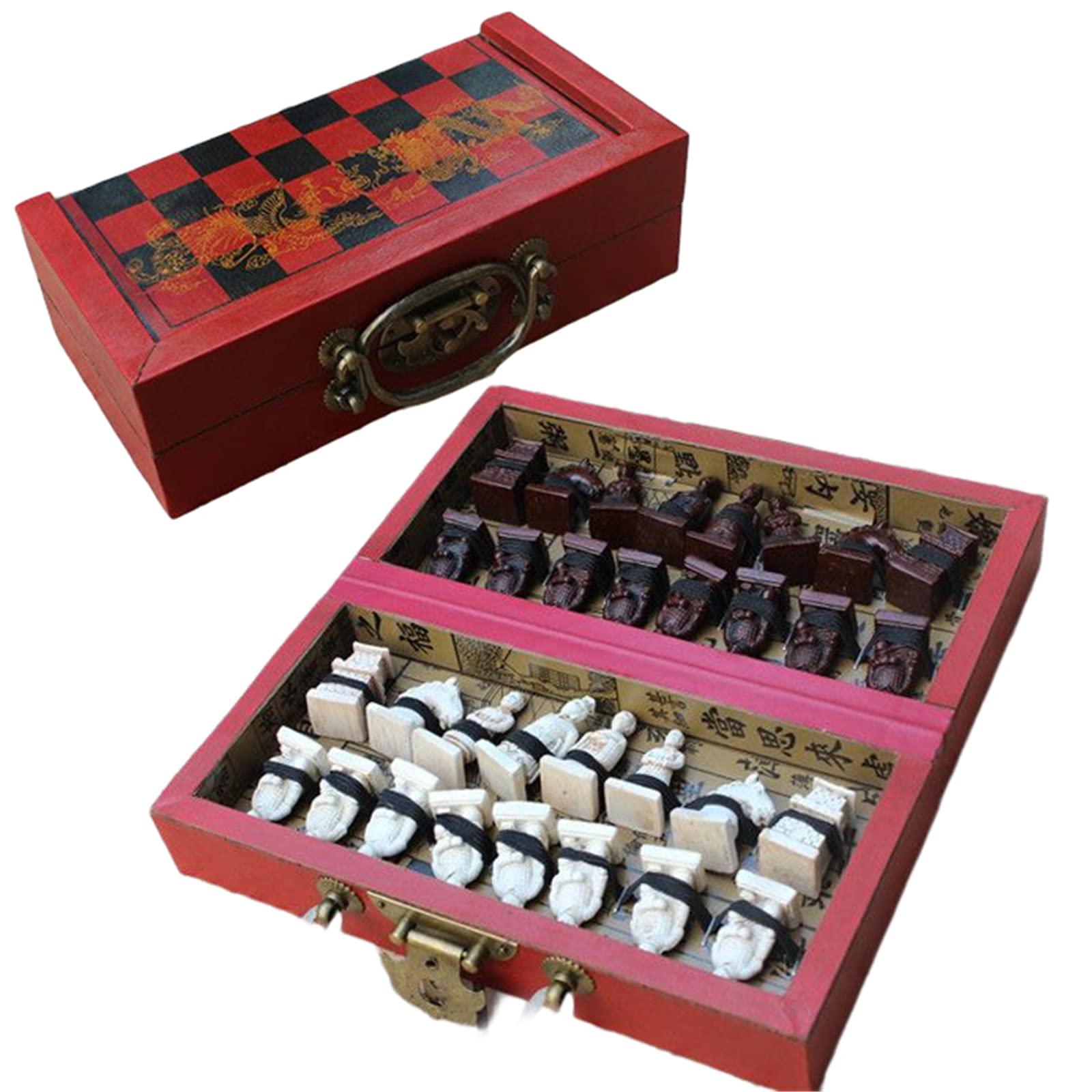 【ラストセット】超希少☆アンティークボウル small 7チャクラset　四 Amazon.com: MWNAGO Vintage Chinese Chess Terracotta Warrior 32