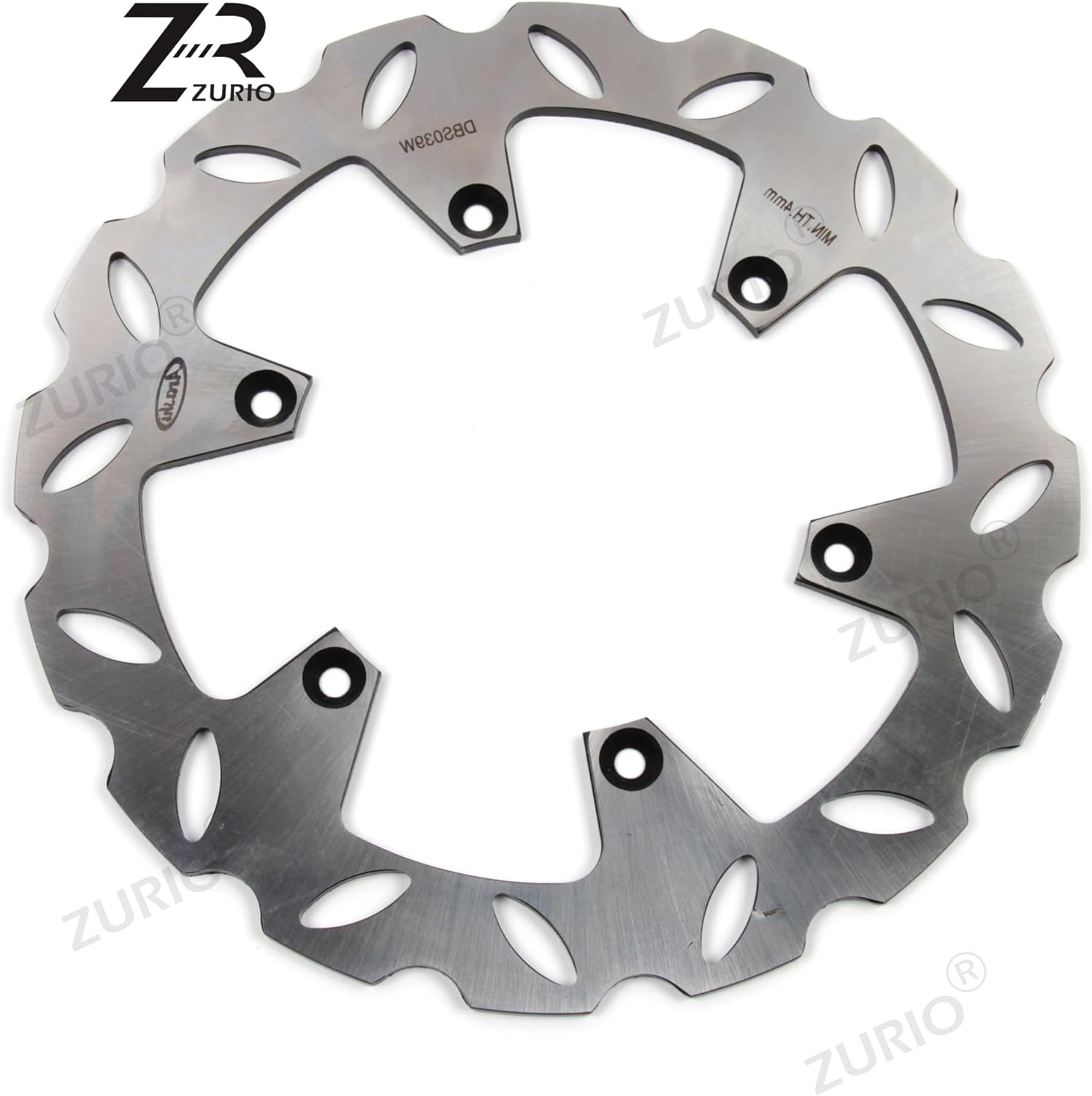Floating Front Rear Brake Discs Rotors for Suzuki DRZ400SM DR-Z400SM 2005-2024, Motorcycle Replacement Accessories Gold