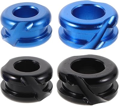 Peep Sight Suitable for Indoor and Outdoor for 4pcs Aluminium Alloy Versatile Compatibility with Quick Tuning Peep Sight Replacement for String and Recurve Bows