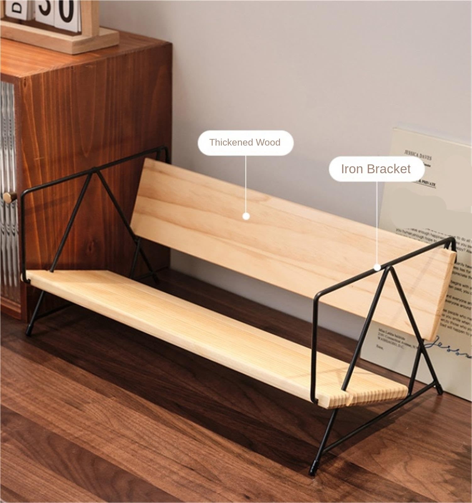 Rekordzista Stojak Na Płyty Winylowe, Minimalistyczny I Retro Organizer Pliki CD, Magazynów, Książek Przechowywanie