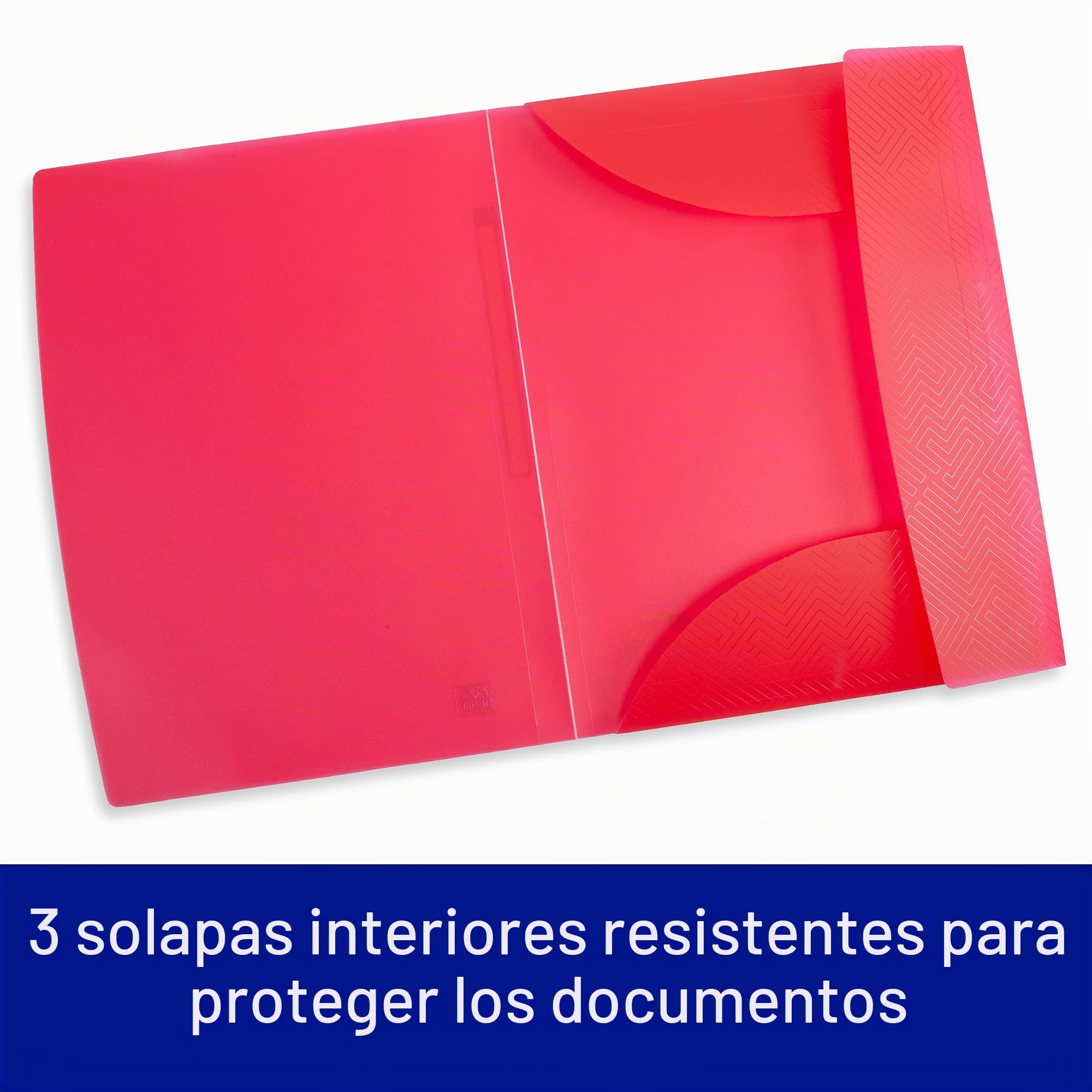 Carpeta Oxford Urban De solapa Multicolor A4 10 Piezas