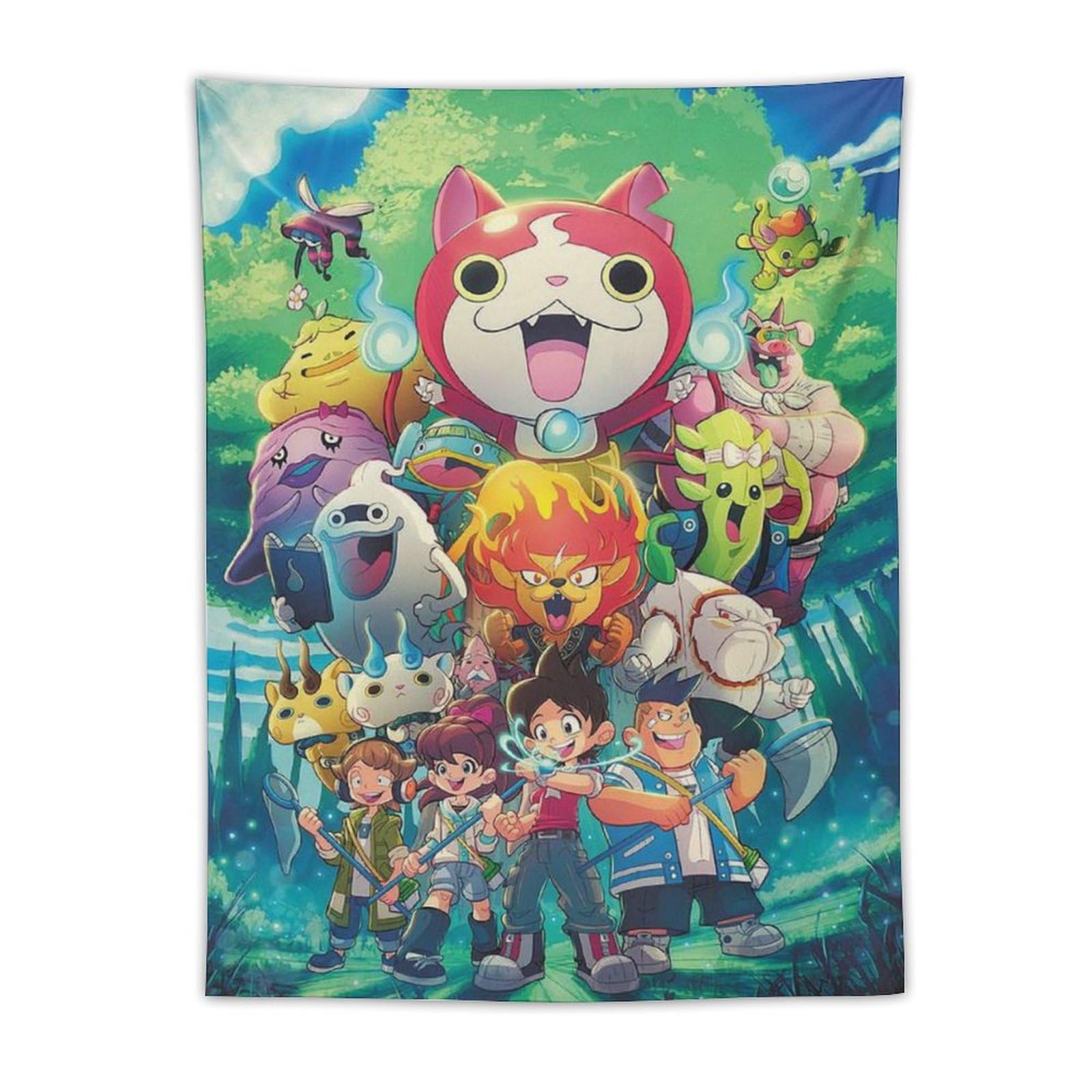 Amazon.co.jp: 妖怪ウォッチ107 タペストリー 絵画 ポスター 写真 装飾