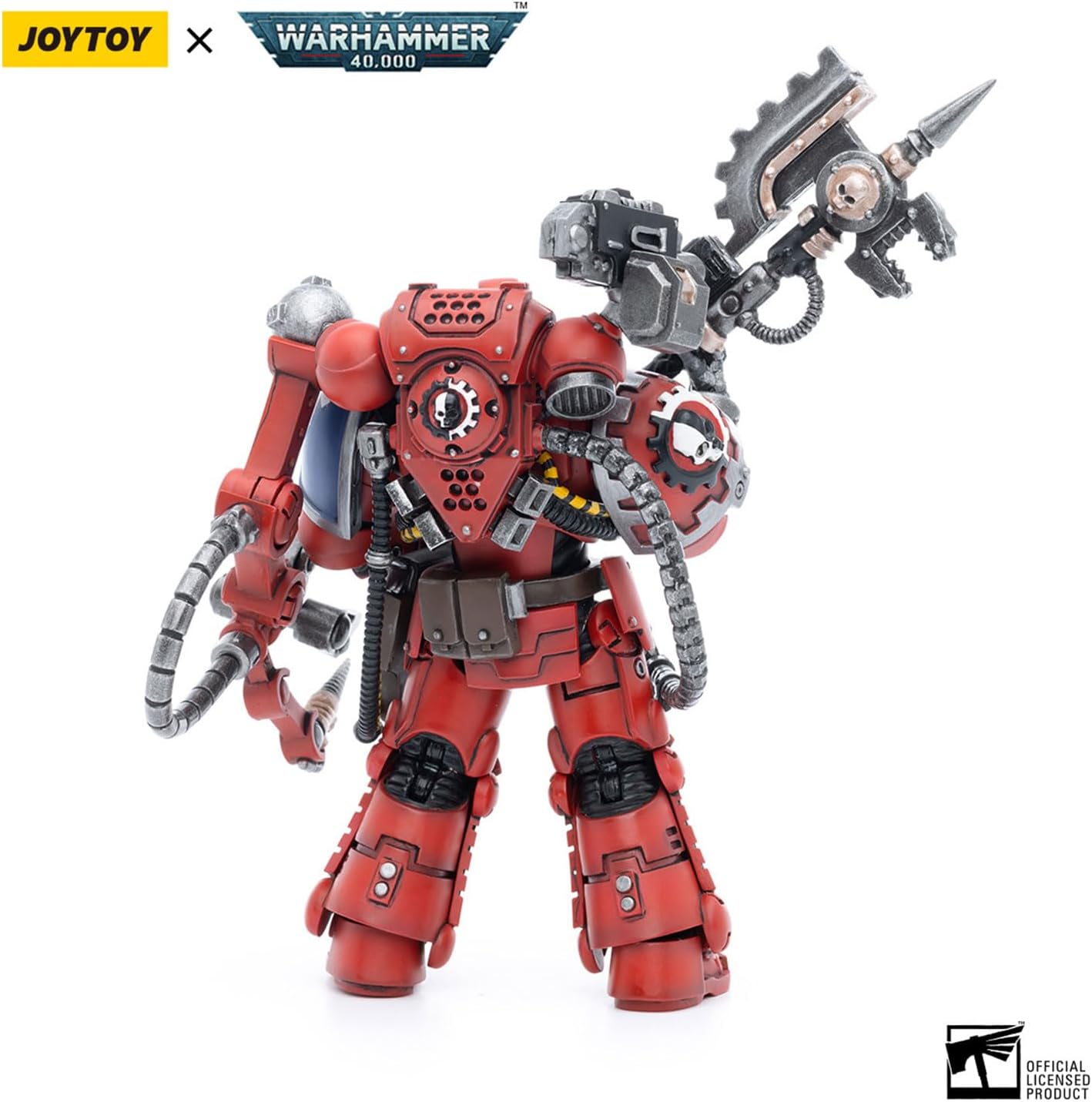 JOYTOY Action Figures Warhammer 40K 4.9inch Ultramarines Primaris Techmarine Brother Tybestis 1/18 Movable Model Collectible Figurine