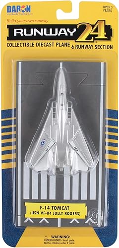Miniatura 8 de Daron Vehículo Jolly Rogers Runway24 F-14 de comercio mundial