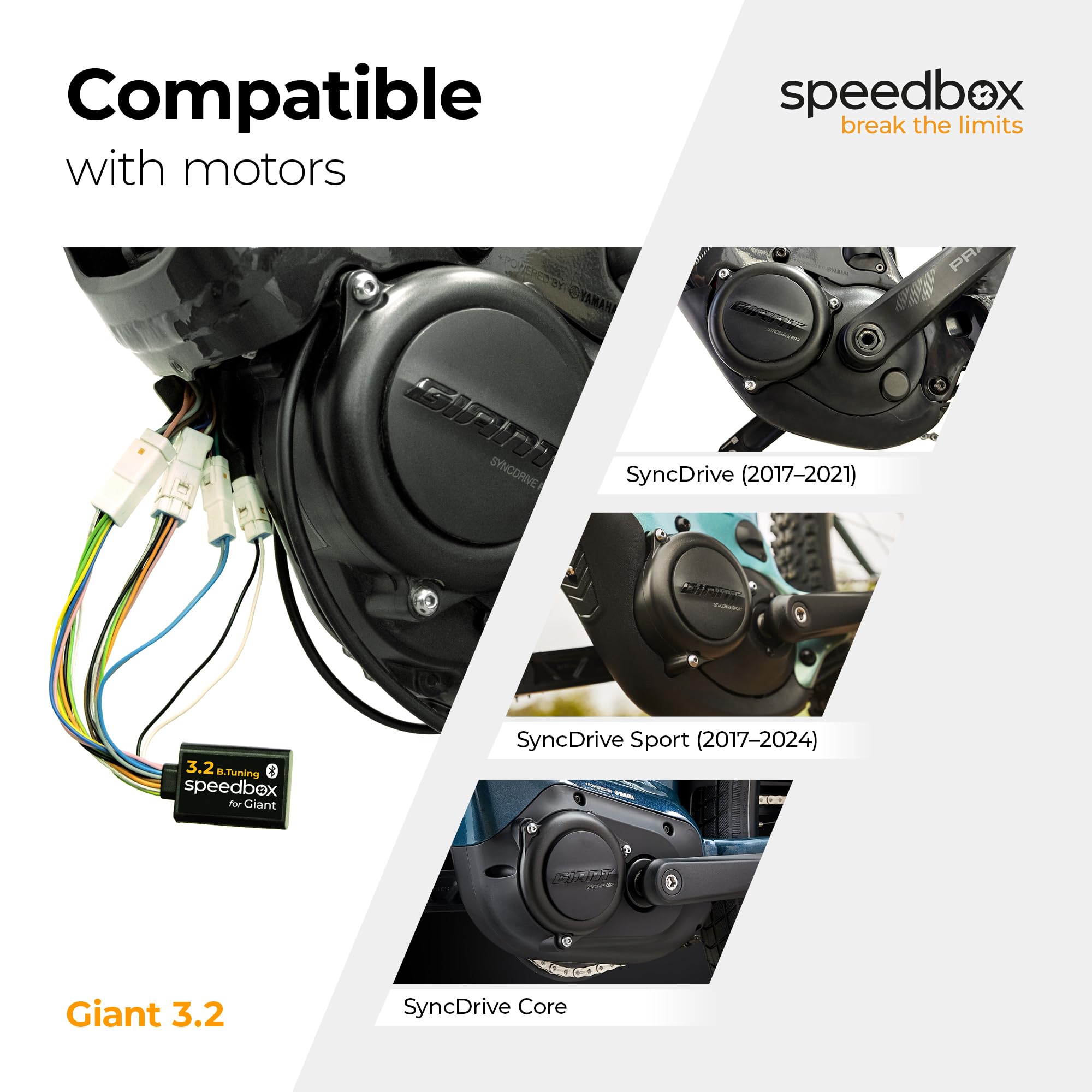 Amazon | SpeedBox 3.2 SyncDriveモーター2017-2024用ジャイアントE