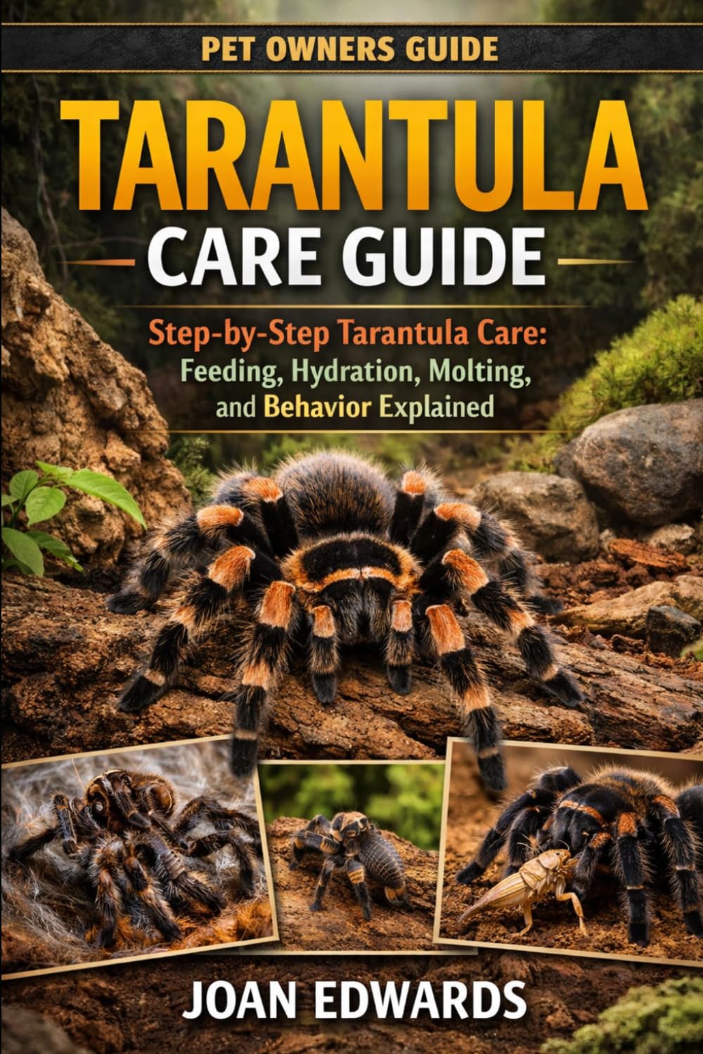 TARANTULA CARE GUIDE: “Step-by-Step Tarantula Care: Feeding, Hydration, Molting, and Behavior Explained” – SEO-friendly, targeting step-by-step guides.