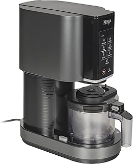 Ninja CREAMi Ice Cream Maker & Dessert Machine with 3 Containers, 7 Programmes, Making Ice Cream, Gelato, Sorbet, Smoothie Bowls, Milkshakes and More, Black/Silver, 1.4 L Ice Cream Capacity, NC300EU