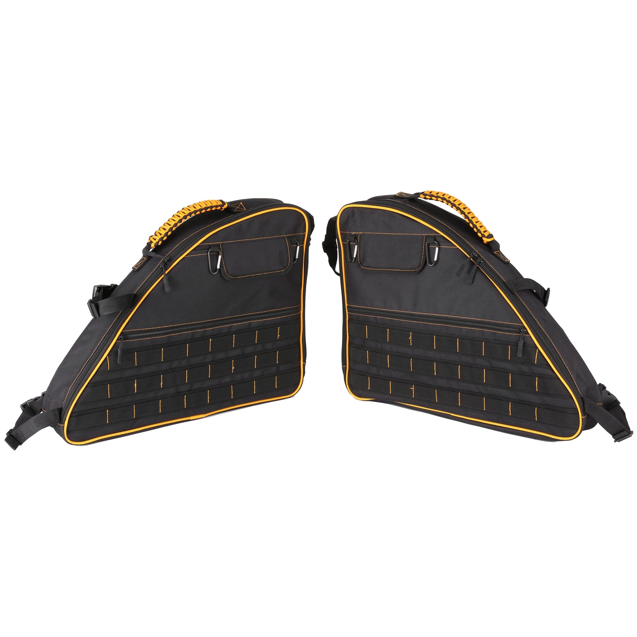 Photo 1 of AUXFREE 2 Pcs Roll Bar Storage Bag, Multi-Pockets Cargo Organizers Saddle Bags Rear Trunk Side Organizer Bags Fit for Ford Bronco Accessories 2021 2022