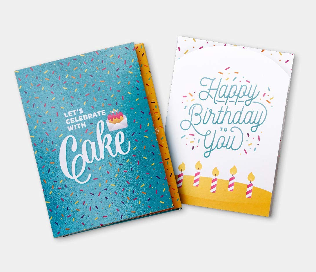 Buy POP UP BIRTHDAY CARD by INSTACAKE Let's Celebrate with Cake