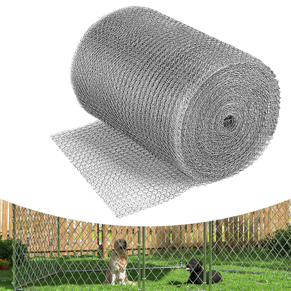 SKIKHN Malla de Alambre de Acero Inoxidable, 12,7 cm X 12 M Malla Metálica Tejido Roedores, Malla Metalica Fina, para Agujeros de Construcción, Proteger las Plantas y Bloquear Huecos