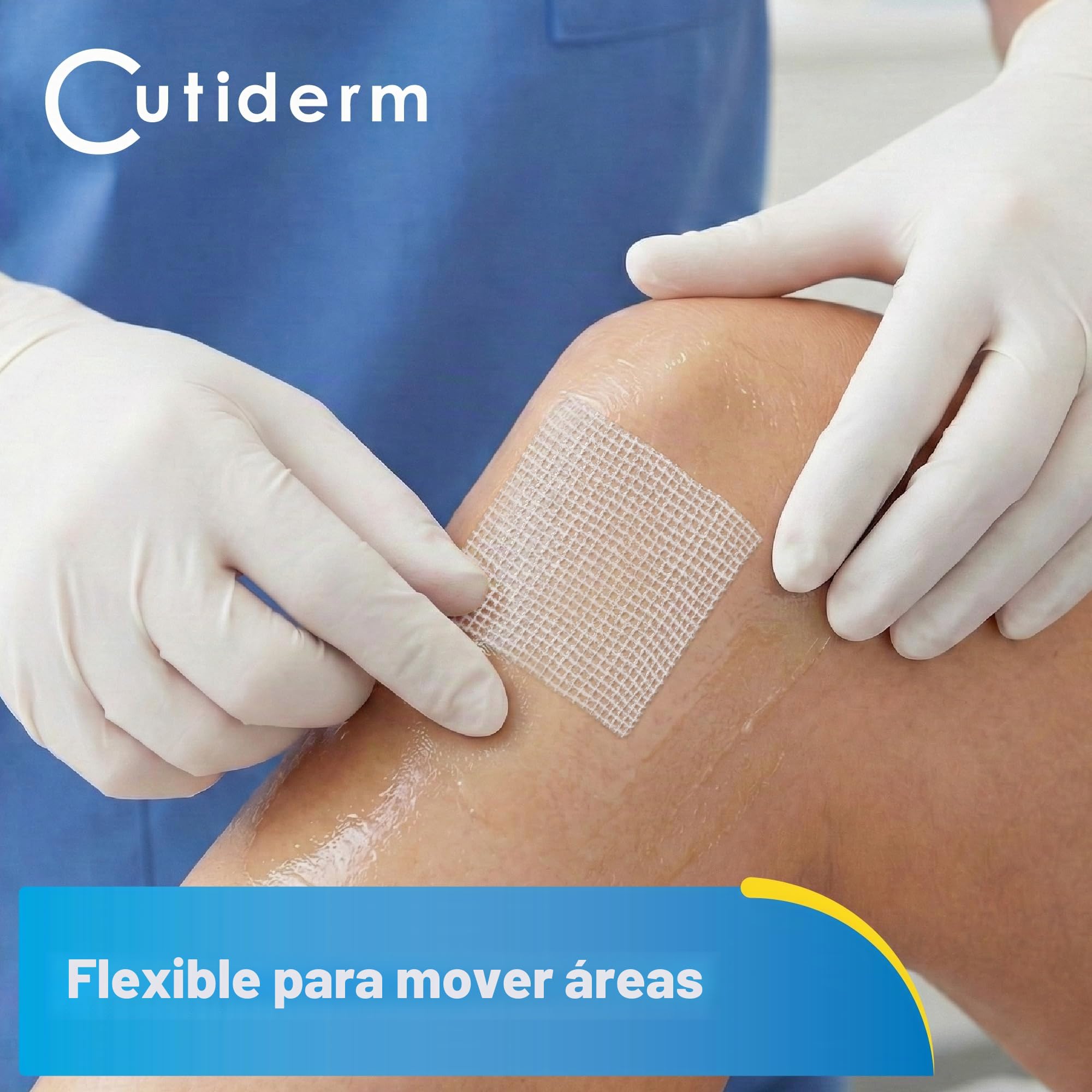 Cutiderm Apósitos De Gasa De Parafina 5cm x 5cm Paquete de 20 unidades