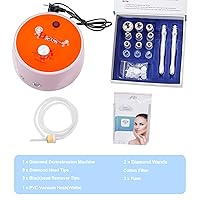 Vista 6 de Máquina de dermoabrasión de diamante 3 en 1, aspiradora profesional de poros para tonificar la piel, limpiador de eliminación de cabeza negra