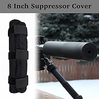 Vista 2 de Cubierta supresora de 8 pulgadas con funda interior a prueba de quemaduras para silenciador con aislamiento térmico y supresor de engranajes