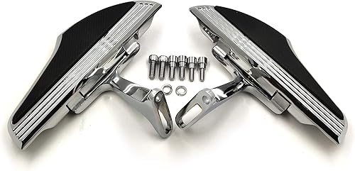 Miniatura 7 de SMT- - Soporte de montaje cromado para tablero de pasajeros, compatible con Touring de 93 en adelante B07PPC3WR9