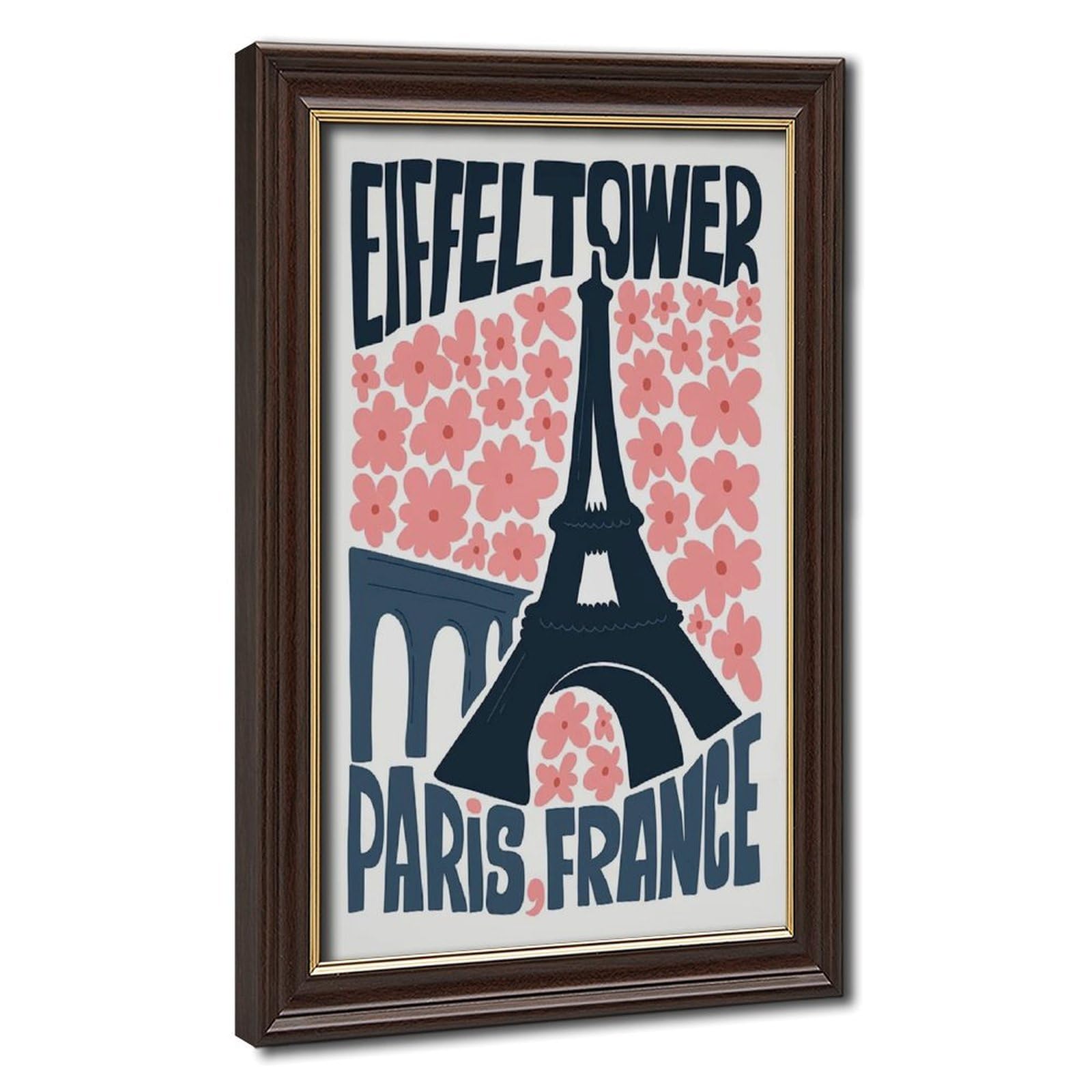 Eiffel Tower Paris Canvas Poster for Bedroom Decor Gift