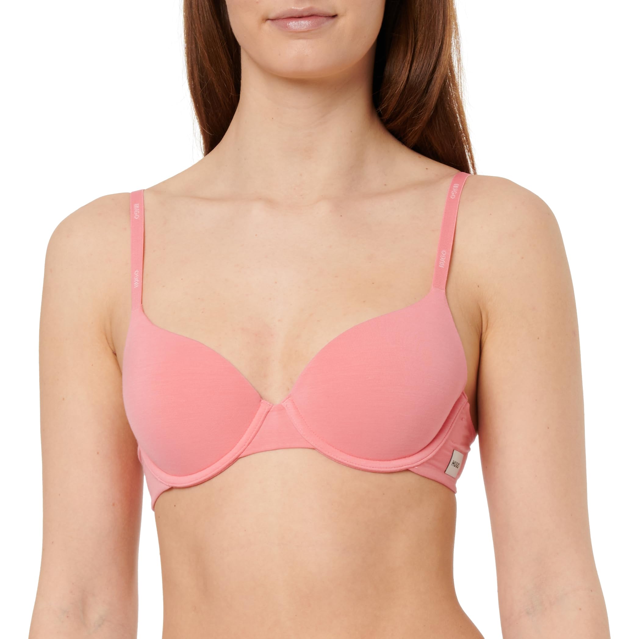 Hugo Women's Underwire Bra, Bright Pink 670, 34C
