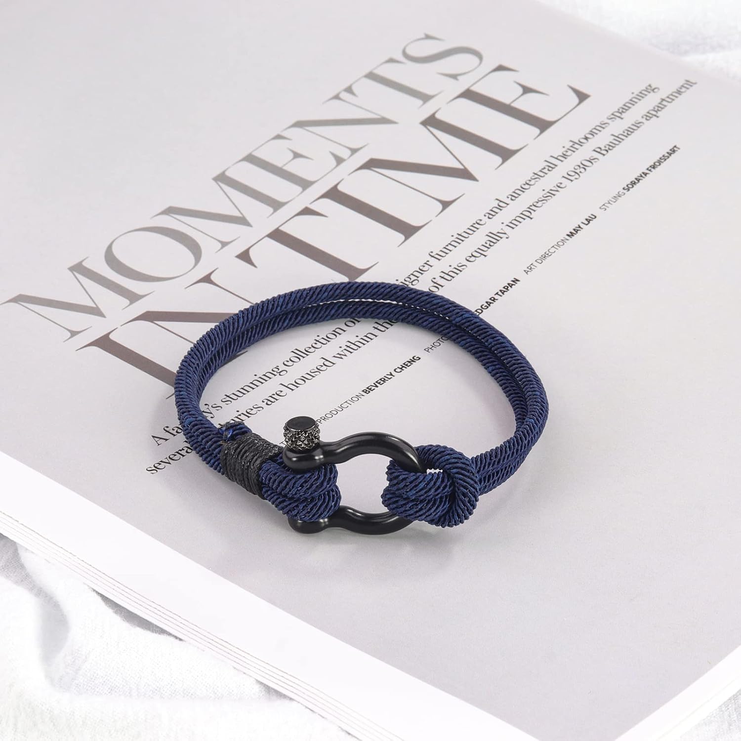 Miniatura 6 de Pulsera con texto en inglés To My Son con texto en inglés I Will Always Be With You hecha a mano de cuero trenzado para niños pulsera inspiradora