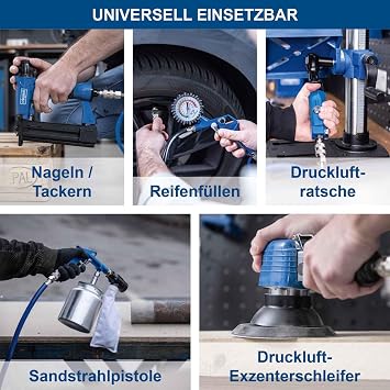 Scheppach Sessiz Kompresör HC25si 230V 50Hz 1100W - 24L - 8 Bar Marka