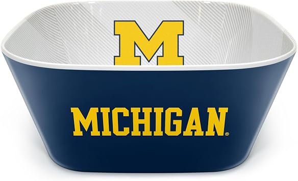 YouTheFan NCAA Michigan Wolverines Large Party Bowl