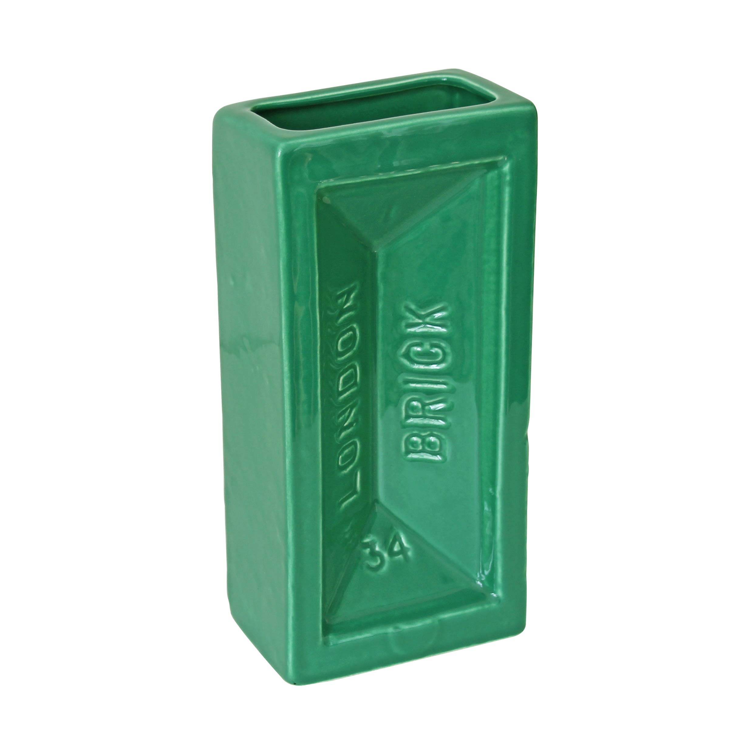 Stolen Form Green London Brick Ceramic Vase