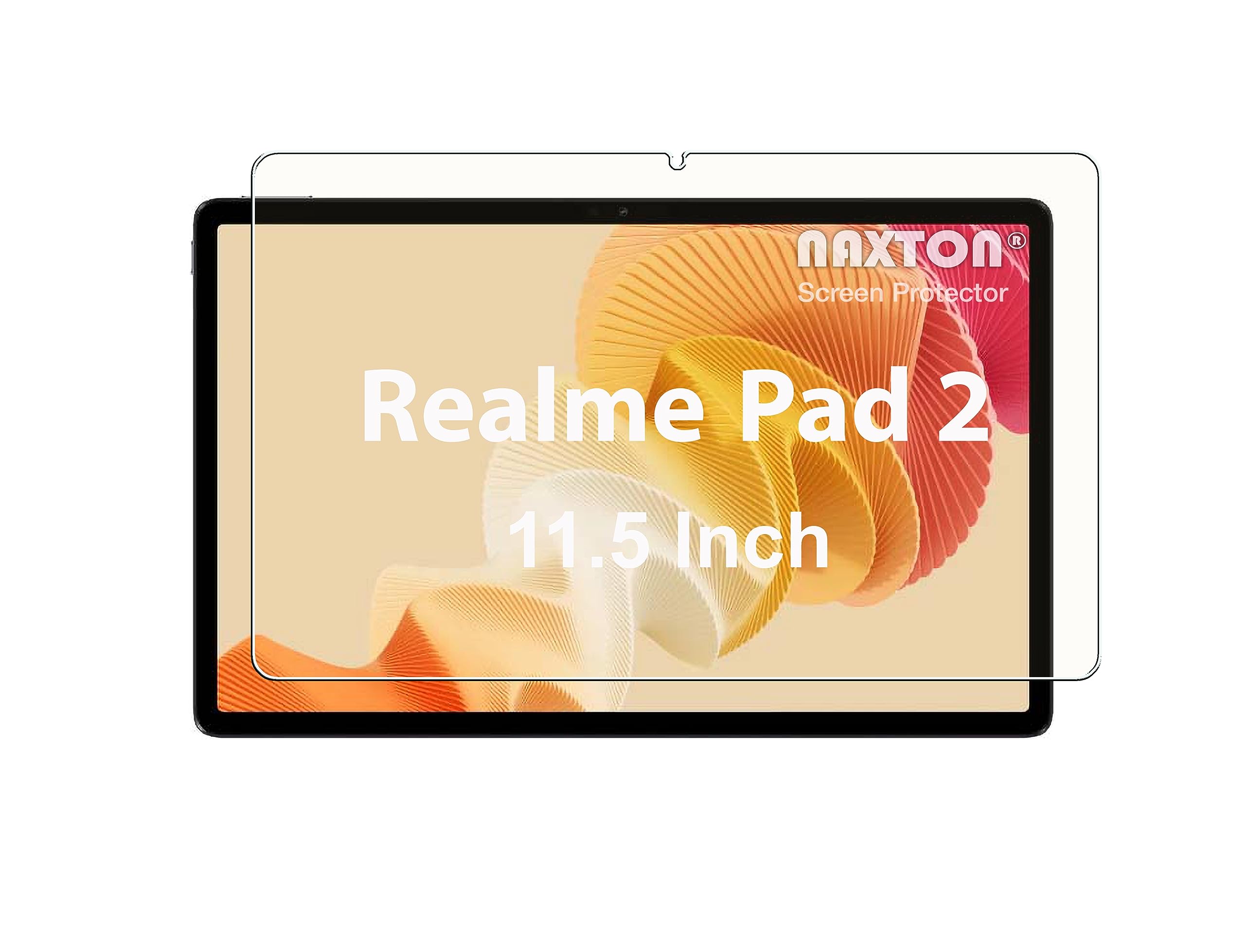 naxton® 9H Unbreakable Screen Protector for Realme Pad 2 (11.5 inch) (2023) [Bubble Free], [Anti-Scratch], [HD Clarity] - Perfect for Realme Pad 2 Tablet (B0CFHGCYPD) Amazon Price History, Amazon Price Tracker