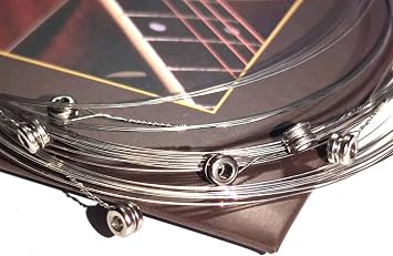 Acoustic Guitar High E Strings, Light Tension Corrosion-Resistant Rust-Prevent Brass, Offers a Bright and Well-Balanced Acoustic Tone High E 1st 10 Pack