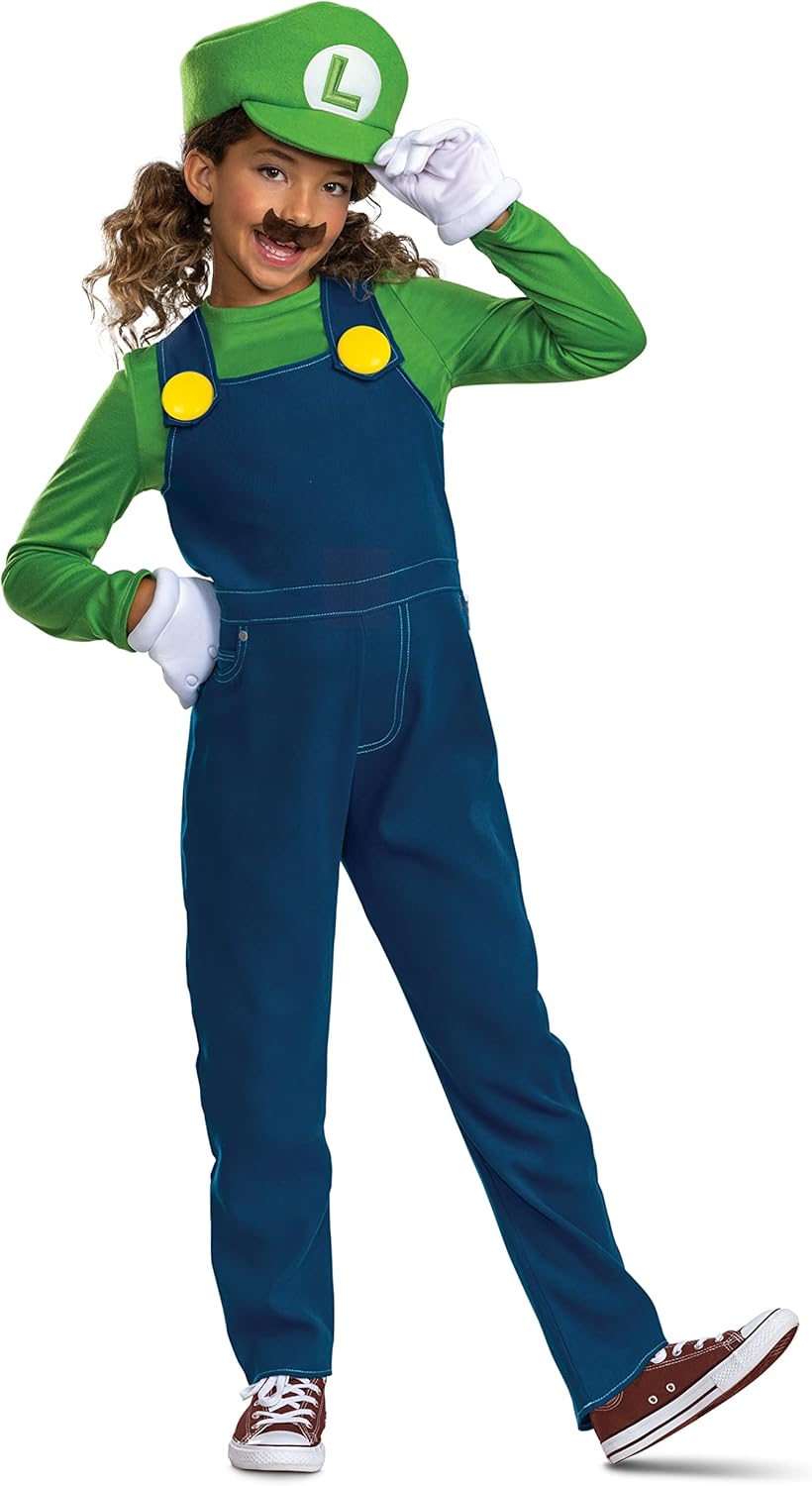 Nintendo Super Mario Bros Costume, Officially Licensed Super Mario Bros. Costume and Accessories for Kids - Image 5