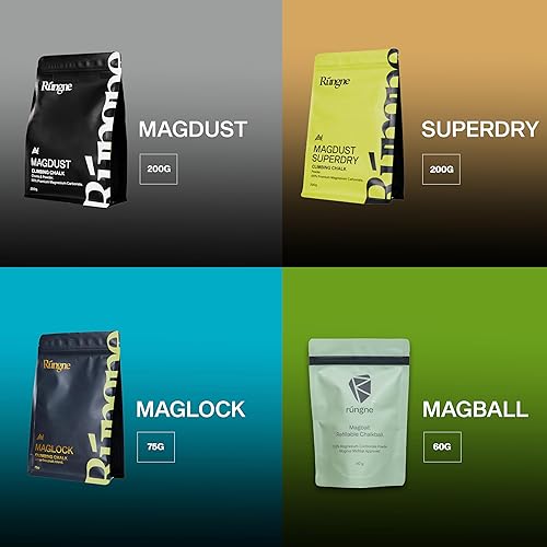 Miniatura 7 de RUNGNE Premium Sports Chalk for Rock Climbing, Bouldering, and Weightlifting - High-Performance Chalk for Superior Grip and Sweat Resistance