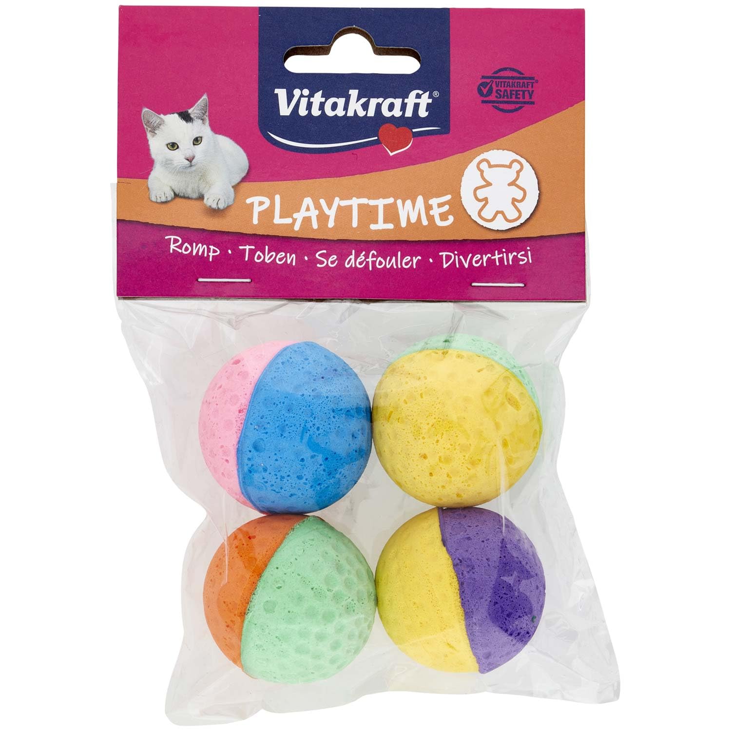 Pallone Spugna, 20 Cm, Colori Assortiti - Giocattoli Orga, Negozio Online Di Giocattoli Dei