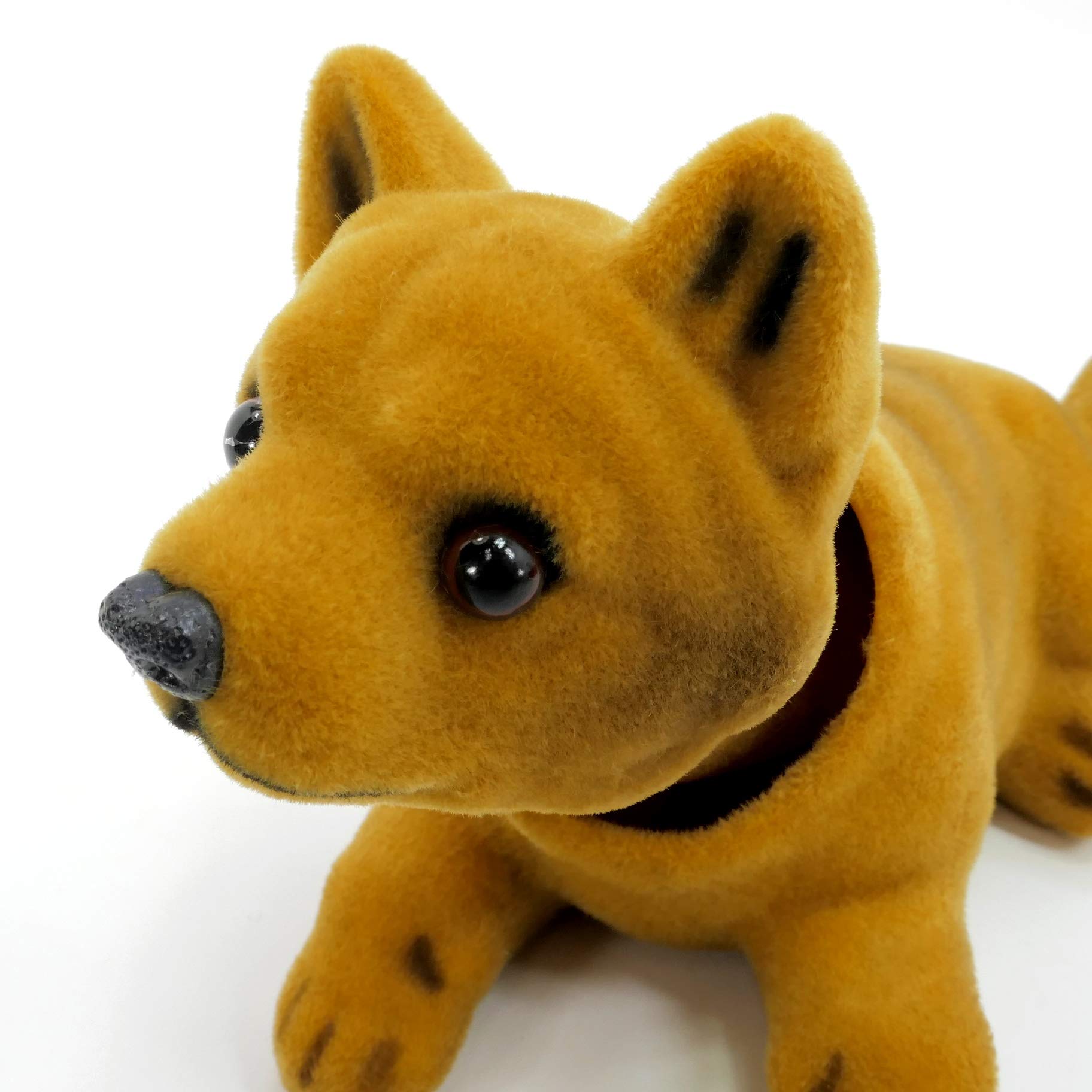 Amazon.co.jp: 首振り犬 柴犬 AO-017 赤ぺこ風 イヌの首振り人形