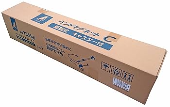 その他 Abc1234 73556 ハンドマグネット着脱式キャスター付き 1台 シンワ測定