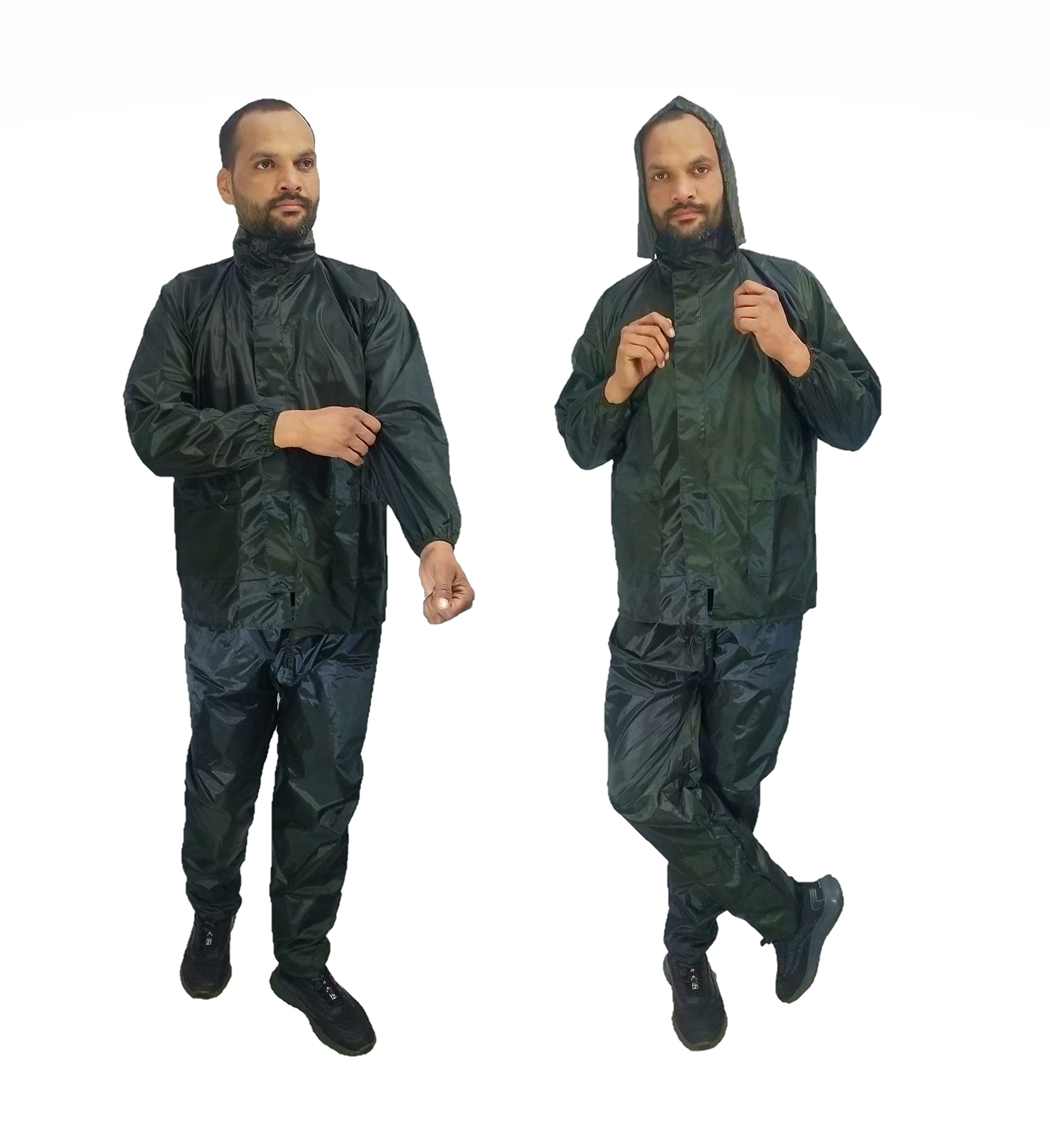 MKW Green Rain Suit Combo New