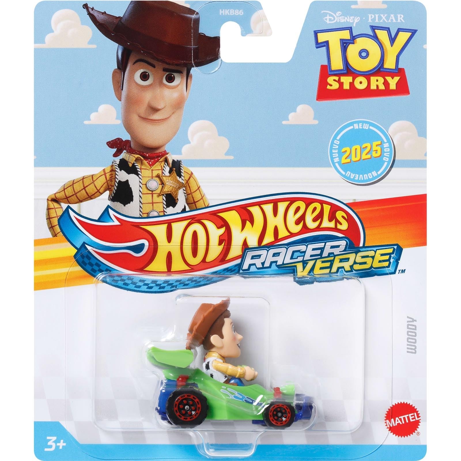 Hot Wheels - Woody - Toy Story - Racerverse - JBK19 | Amazon.com.br
