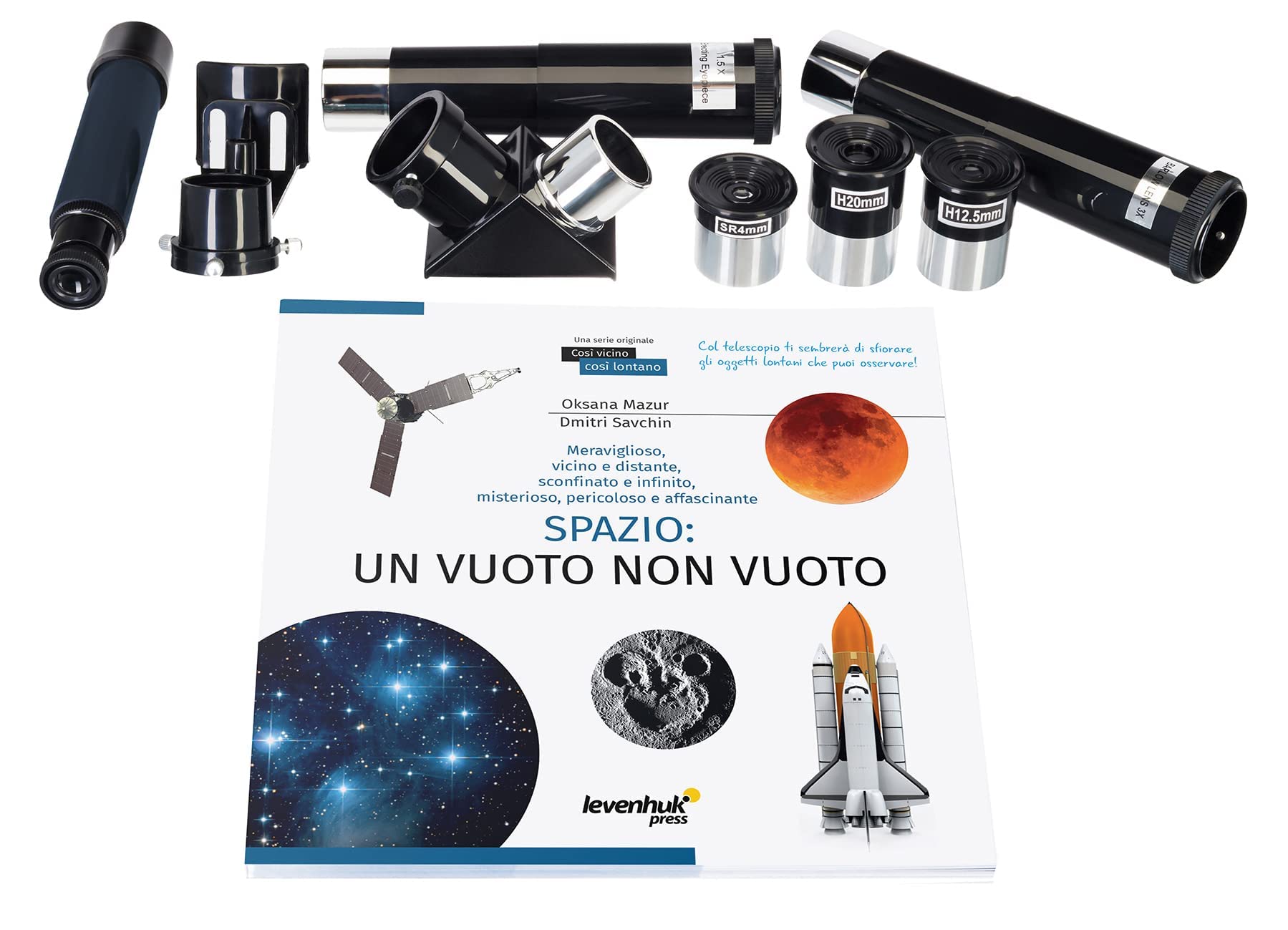 Telescopio Discovery Spark 707 AZ con libro in Italiano