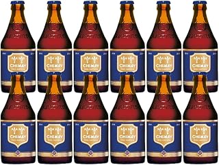 Chimay Blue Cap Trappist Strong Dark Ale 330ml Bottles (12)
