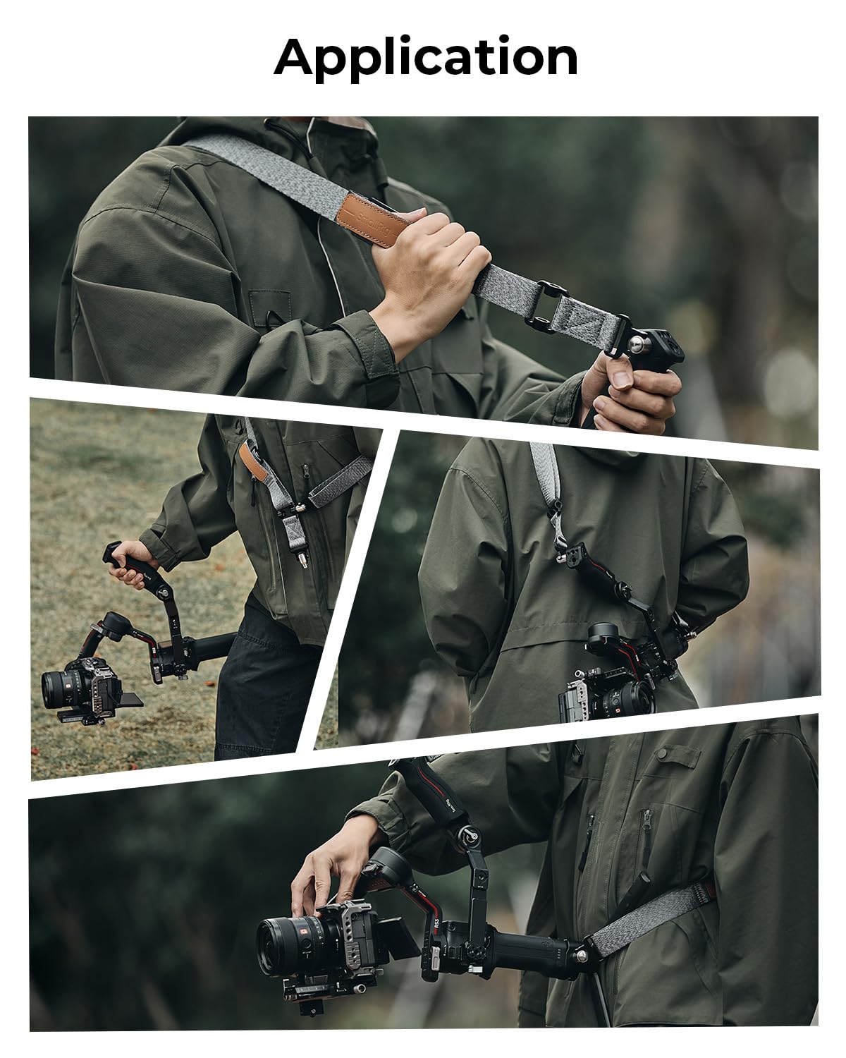 スリングハンドルキット DJI対応 RS 2/RS 3/RS ショルダーサポート Amazon | SmallRig スリングハンドルキット DJI対応 RS 2 / RS 3