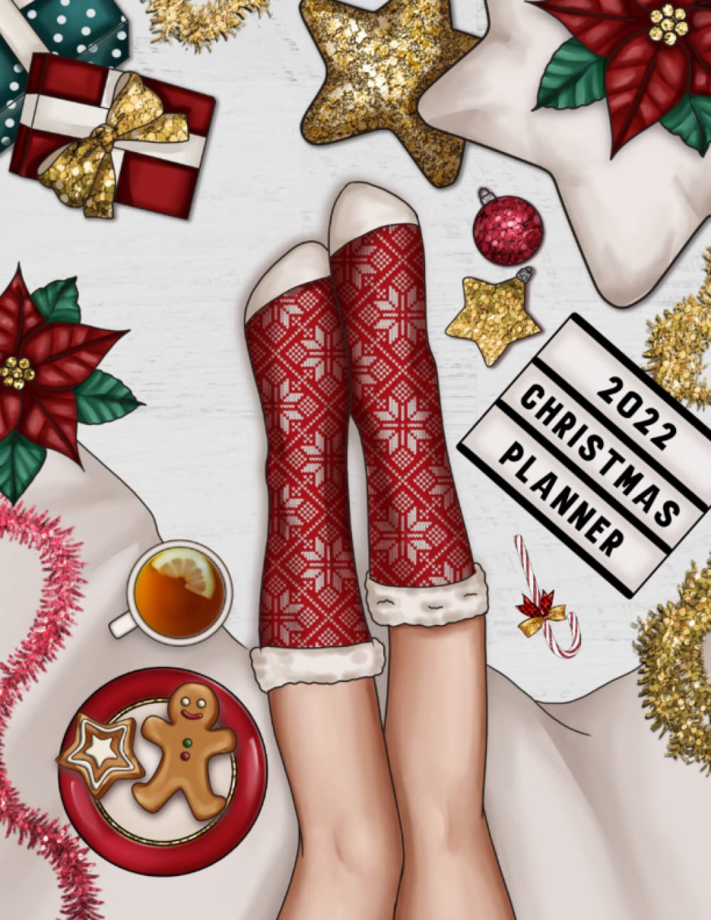 2022 Christmas Planner: The Ultimate Holiday Organizer - with Holiday Shopping List, Gift Planner, Online Ordering, Secret Santa List, Christmas Card ... You Card Tracker, and More. Cover Version 2